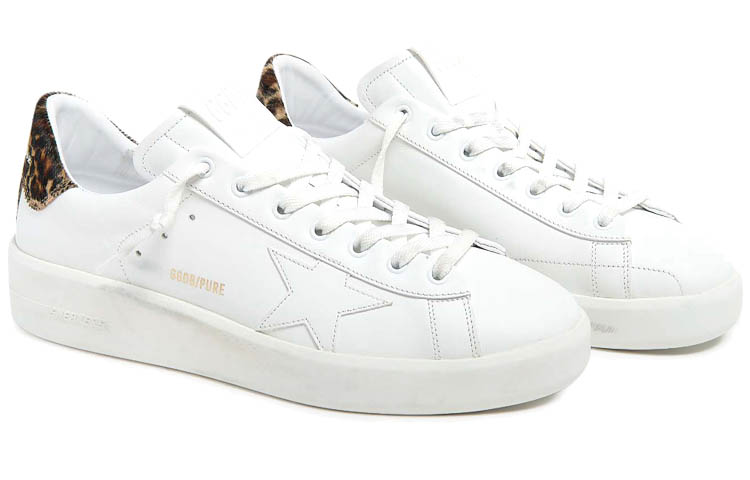Lookbook Golden Goose Purestar ''Wit Luipaard'' GMF00124.F000310.10269