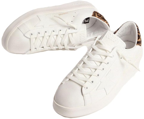 골든구스 퓨어스타 '화이트 레오파드' (Golden Goose Purestar 'White Leopard') GMF00124.F000310.10269 Shop 골든구스 퓨어스타 '화이트 레오파드' (Golden Goose Purestar 'White Leopard') GMF00124.F000310.10269