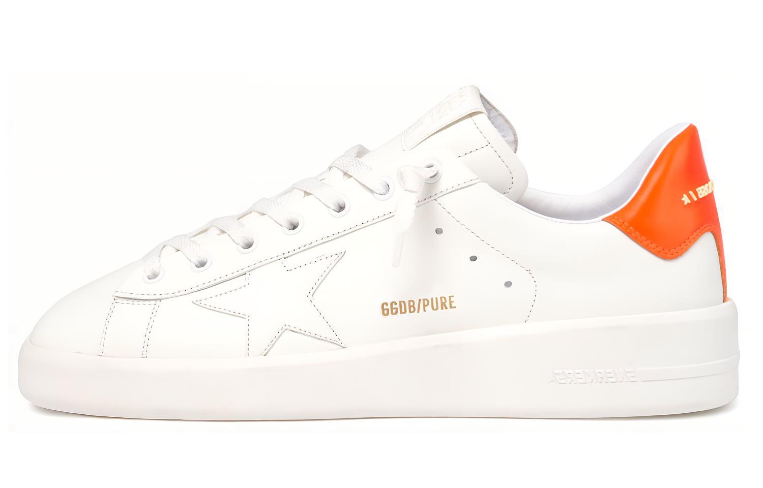 Golden Goose Purestar 'White Orange' GMF00197.F001475.10597