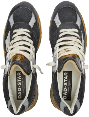 金鹅复古跑步鞋 黑灰 GMF00199.F003270.90282 Shop 金鹅复古跑步鞋 黑灰 GMF00199.F003270.90282