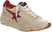 Lookbook Golden Goose Running Sole 'Beige Fashion Strap' Kasut Lelaki/Wanita Trendy Beige GMF00126.F004195.15435