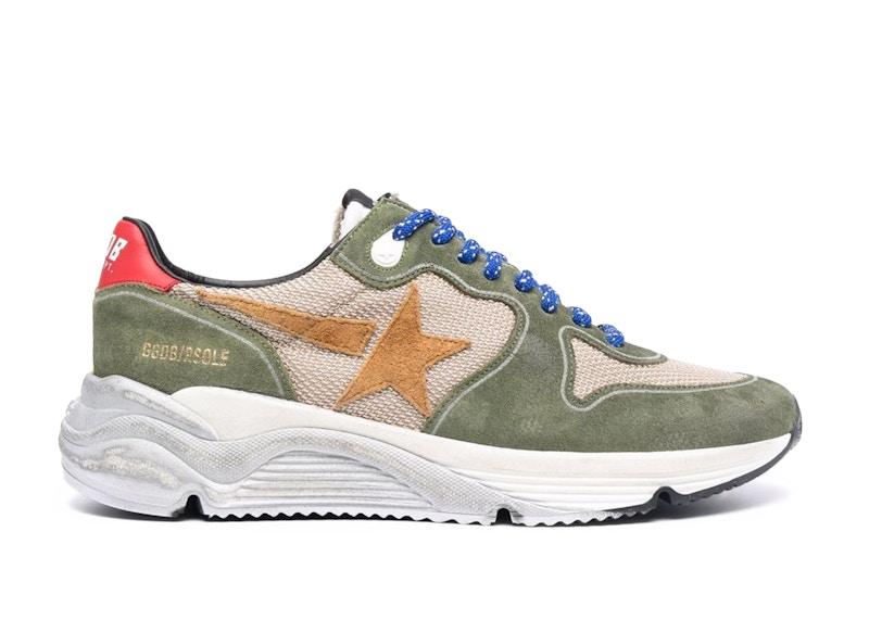 Golden Goose Running Sole 'Beige Light Green' GMF00126-F002103-81308