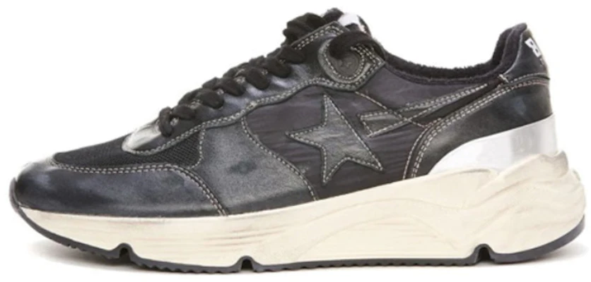 Golden Goose Running Sole 'Black Leather Low-Top' GMF00390.F003358.90179 Buy Golden Goose Running Sole 'Black Leather Low-Top' GMF00390.F003358.90179