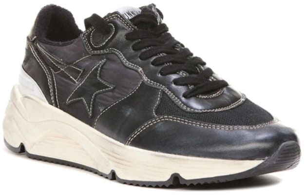ゴールデングース ランニングソール 黒革ローカット GMF00390.F003358.90179 Order ゴールデングース ランニングソール 黒革ローカット GMF00390.F003358.90179