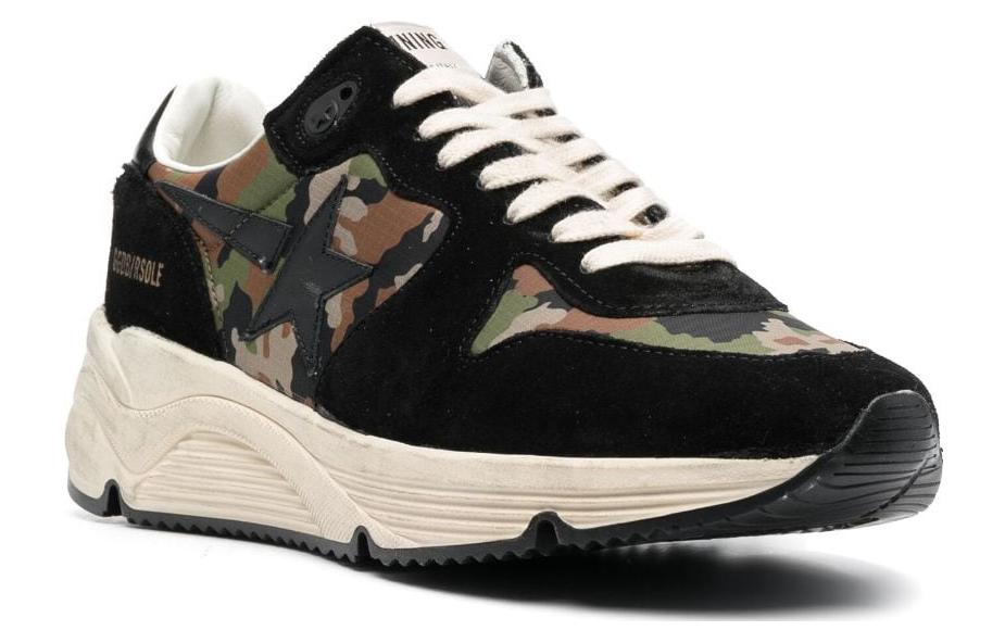 Order Golden Goose Running Sole 'Black Leather Low-Top' GMF00126.F003939.90363