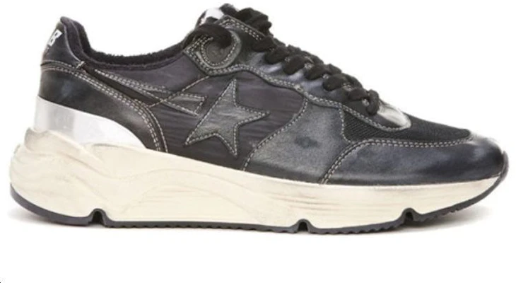 Golden Goose Running Sole 'Black Leather Low-Top' GMF00390.F003358.90179 Order Golden Goose Running Sole 'Black Leather Low-Top' GMF00390.F003358.90179