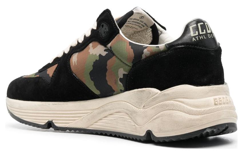 Lookbook Golden Goose Running Sole 'Black Leather Low-Top' GMF00126.F003939.90363