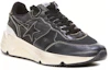 Lookbook Golden Goose Running Sole 'Black Leather Low-Top' GMF00390.F003358.90179