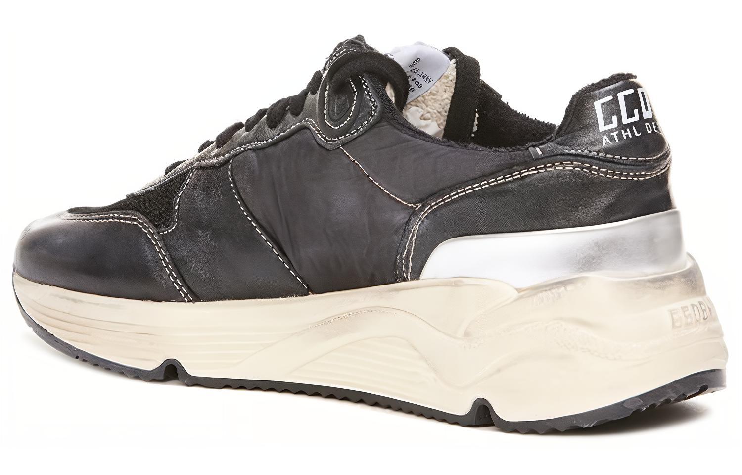Purchase Golden Goose Running Sole 'Black Leather Low-Top' GMF00390.F003358.90179