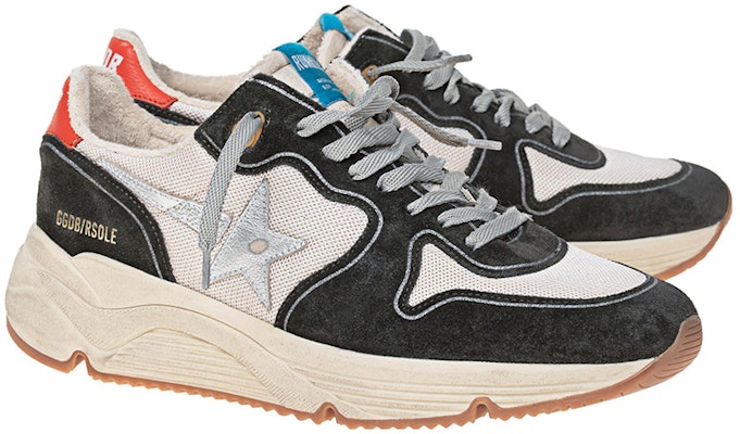 Golden Goose Running Sole 'Black White Mesh Leather' GMF00126.F004101.82154 Lookbook Golden Goose Running Sole 'Black White Mesh Leather' GMF00126.F004101.82154