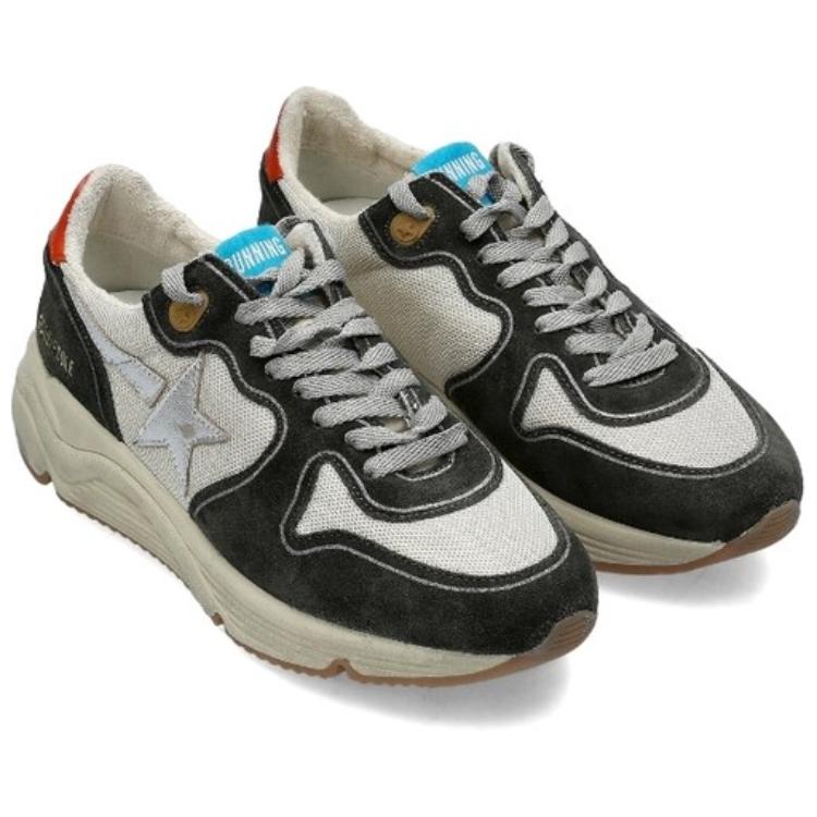 Purchase Golden Goose 黑白网布皮革 跑步鞋 GMF00126.F004101.82154