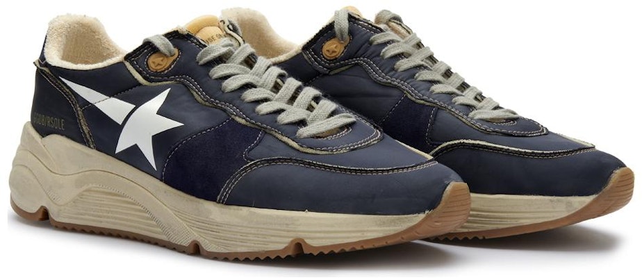 Golden Goose Running Sole 'Dark Blue Nylon' GMF00215.F004035.50749 Lookbook Golden Goose Running Sole 'Dark Blue Nylon' GMF00215.F004035.50749