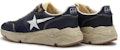 Golden Goose Running Sole 'Nylon Biru Gelap' GMF00215.F004035.50749