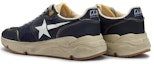 Shop Golden Goose Running Sole 'Nylon Biru Gelap' GMF00215.F004035.50749