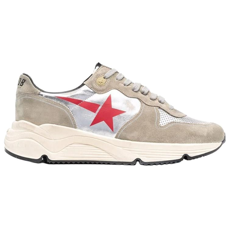 Order Golden Goose Running Sole 'Light Brown Patchwork' GMF00126.F002525.81521