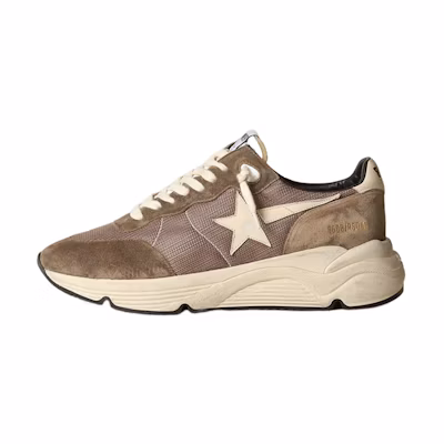 Golden Goose Running Sole Olive Green Cream 'Brown'