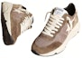 Lookbook Golden Goose Running Sole 'Hijau Zaitun Distressed' GMF00272.F003249.35812