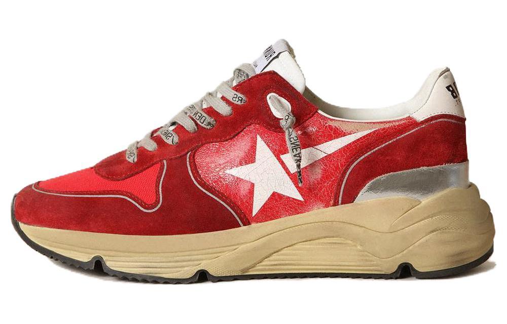 Golden Goose Running Sole 'Red Leather Low-Top' GMF00367.F003254.40388
