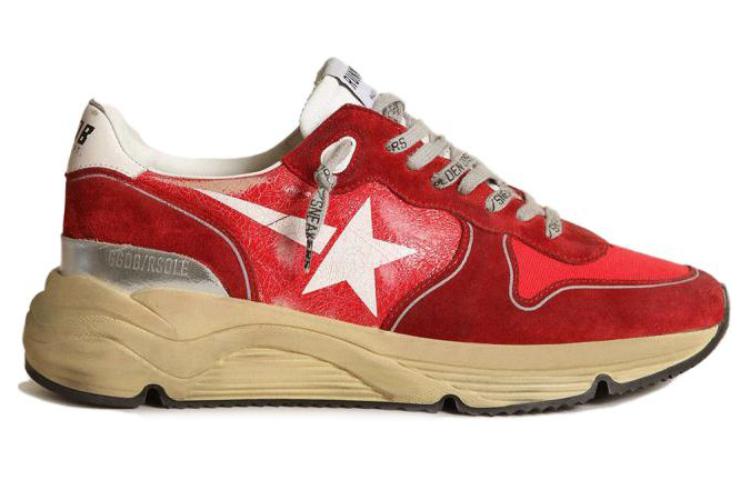 Order Golden Goose Running Sole 'Red Leather Low-Top' GMF00367.F003254.40388