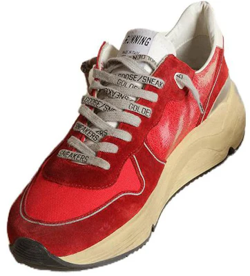 Golden Goose Running Sole 'Red Leather Low-Top' GMF00367.F003254.40388 Lookbook Golden Goose Running Sole 'Red Leather Low-Top' GMF00367.F003254.40388