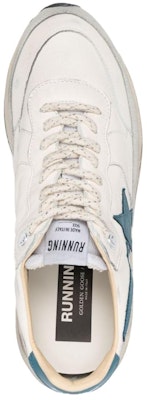 金鵝 Running Sole 標誌性星星補丁 圓頭 低幫 休閒鞋 男款 白色 Lookbook 金鵝 Running Sole 標誌性星星補丁 圓頭 低幫 休閒鞋 男款 白色