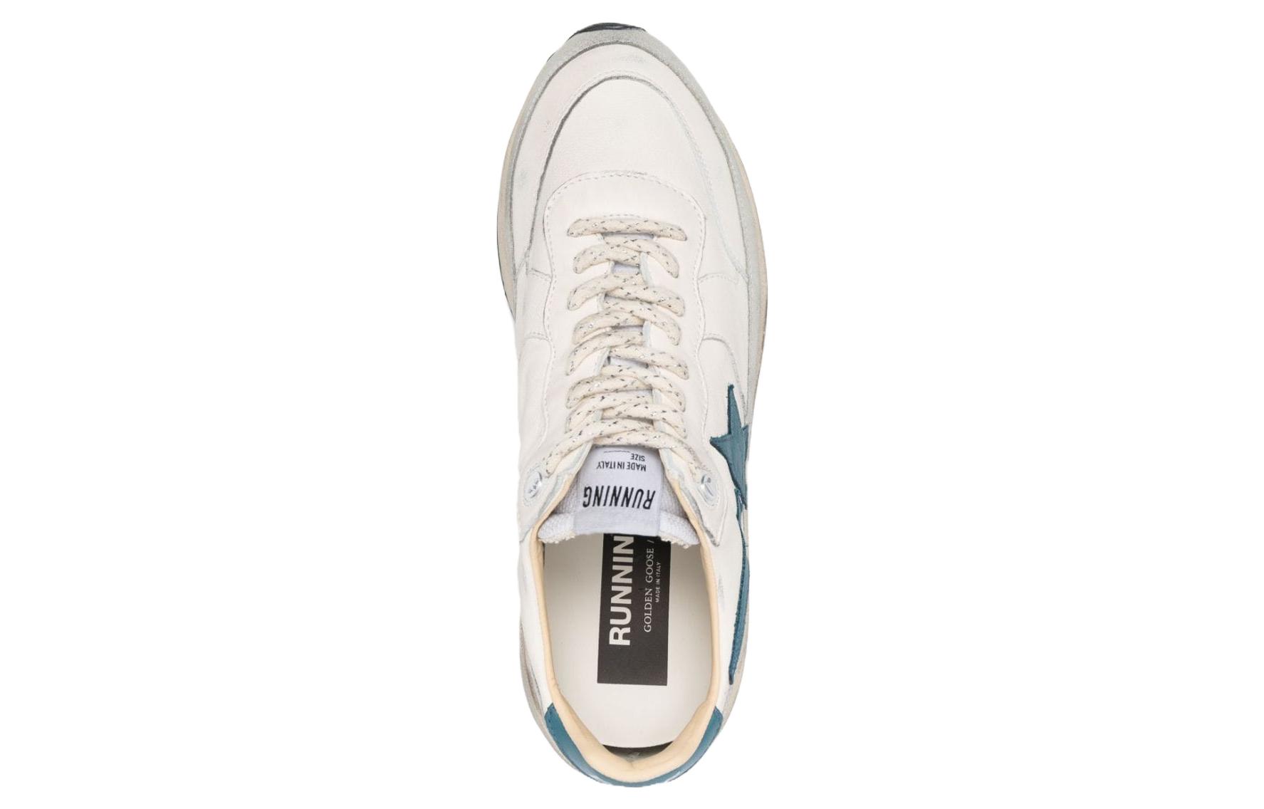 Lookbook Golden Goose Running Sole 'Signature Star Patch - Putih' GMF00350.F004595.11512