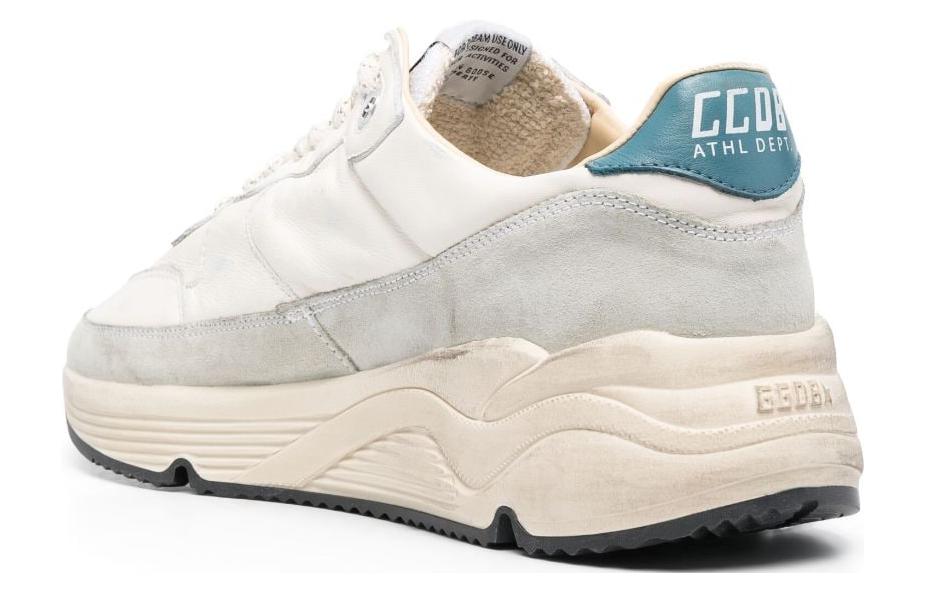 Shop Golden Goose Running Sole 'Signature Star Patch - Putih' GMF00350.F004595.11512