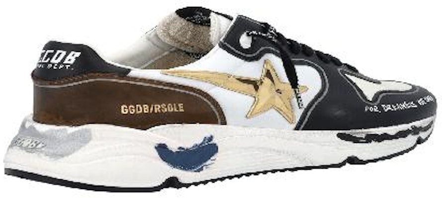 Golden Goose Running Sole 'White Black Gold Star' GMF00126F00182181228 Lookbook Golden Goose Running Sole 'White Black Gold Star' GMF00126F00182181228