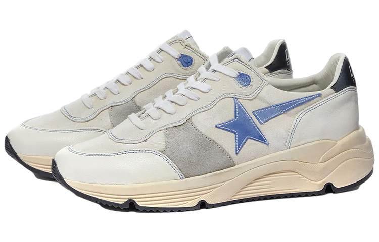 Lookbook Golden Goose Running Sole 'White Blue' GMF00215.F002527.10897