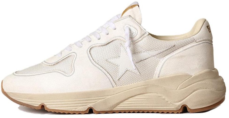 Golden Goose Running Sole 'White Leather Low-Top' GMF00126.F003928.10100 Buy Golden Goose Running Sole 'White Leather Low-Top' GMF00126.F003928.10100