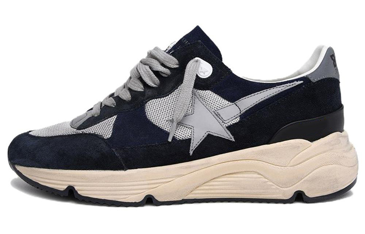 Golden Goose Running Sole Black Navy Grey GMF00592.F004755.82369