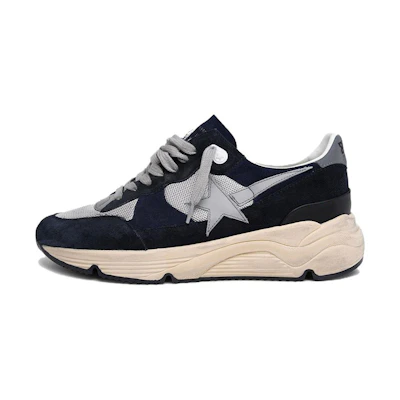 Golden Goose Running Sole Black Navy Grey