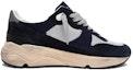 Order Golden Goose Running Sole Hitam Tentera Kelabu GMF00592.F004755.82369