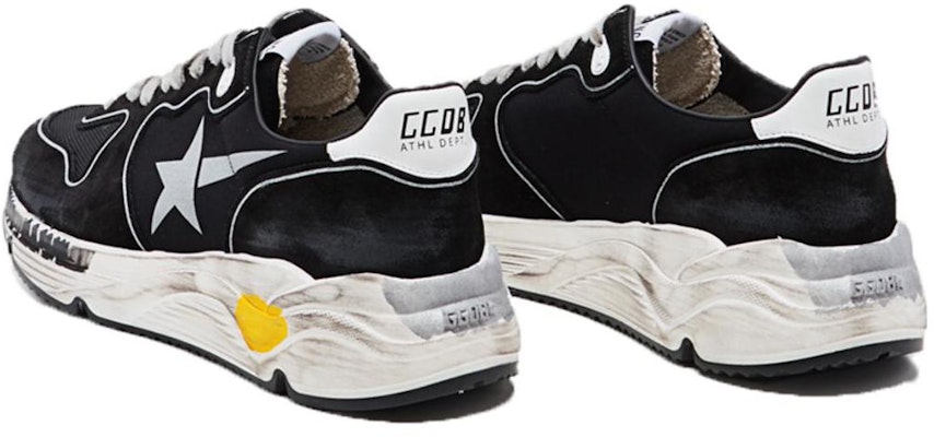 Golden Goose Running Sole Low 'Black White Yellow' GMF00126.F000326.90178 Shop Golden Goose Running Sole Low 'Black White Yellow' GMF00126.F000326.90178