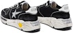 Golden Goose Running Sole Low 'Hitam Putih Kuning' GMF00126.F000326.90178