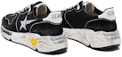 Shop Golden Goose Running Sole Low 'Hitam Putih Kuning' GMF00126.F000326.90178
