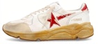 Buy Golden Goose Running Sole Putih Merah GMF00126.F003460.10575