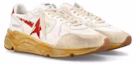 Lookbook Golden Goose Running Sole Putih Merah GMF00126.F003460.10575