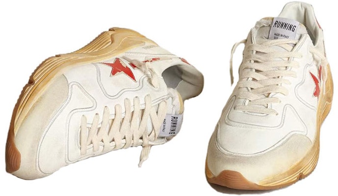 ゴールデングース ランニングソール 白×赤 GMF00126.F003460.10575 Purchase ゴールデングース ランニングソール 白×赤 GMF00126.F003460.10575