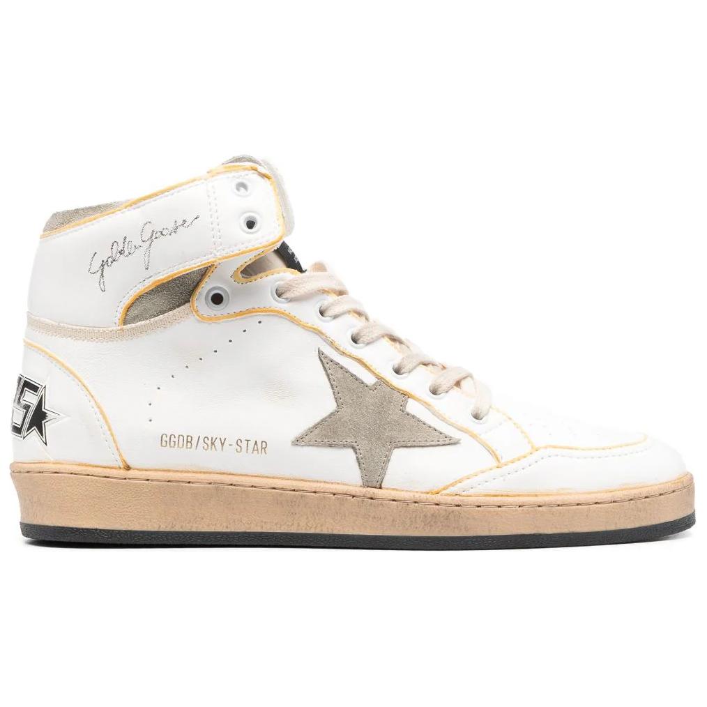 Golden Goose Sky-Star 'Distressed Grey Yellow' 圖 2