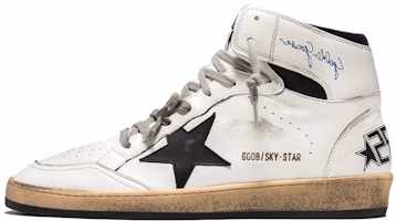 Golden Goose Sky-Star 'White Distressed' GMF00230.F002190.10283 Golden Goose Sky-Star 'White Distressed' GMF00230.F002190.10283