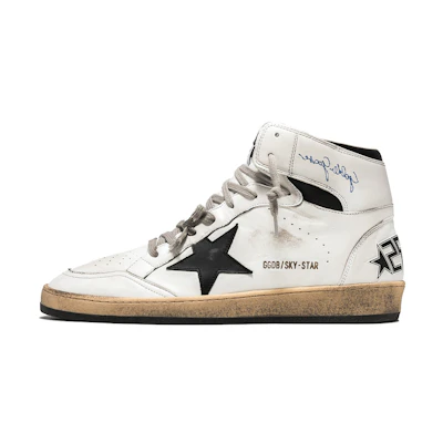 Golden Goose Sky-Star 'White Distressed'