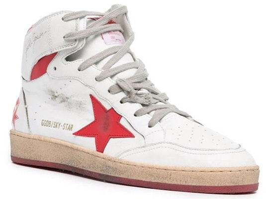 골든구스 스카이스타 '화이트 레드' (Golden Goose Sky-Star 'White Red') GMF00230.F002190.10350 Order 골든구스 스카이스타 '화이트 레드' (Golden Goose Sky-Star 'White Red') GMF00230.F002190.10350