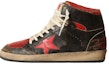 Buy Golden Goose Sky-Star High 'Black Red Distressed' GMF00230.F003285.90235