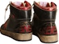 Shop Golden Goose Sky-Star High 'Black Red Distressed' GMF00230.F003285.90235