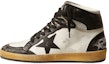Buy Golden Goose Sky-Star White Black Ice GMF00230.F004076.10432