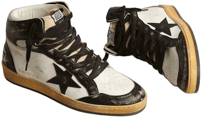 Golden Goose Sky-Star Blanco Negro Hielo GMF00230.F004076.10432 Details for Golden Goose Sky-Star Blanco Negro Hielo GMF00230.F004076.10432