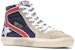 Golden Goose Slide 'Beige Blue High-Top' GMF00115.F004146.50753