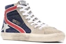 Order Golden Goose Slide 'Beige Blue High-Top' GMF00115.F004146.50753