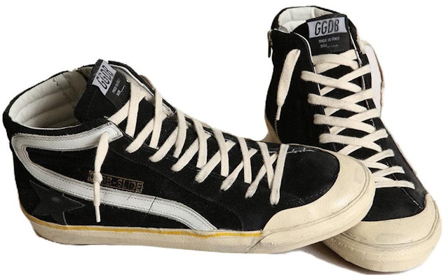 Golden Goose Slide 'Hitam Kulit Tinggi-Atas' GMF00211.F003378.90178 Order Golden Goose Slide 'Hitam Kulit Tinggi-Atas' GMF00211.F003378.90178